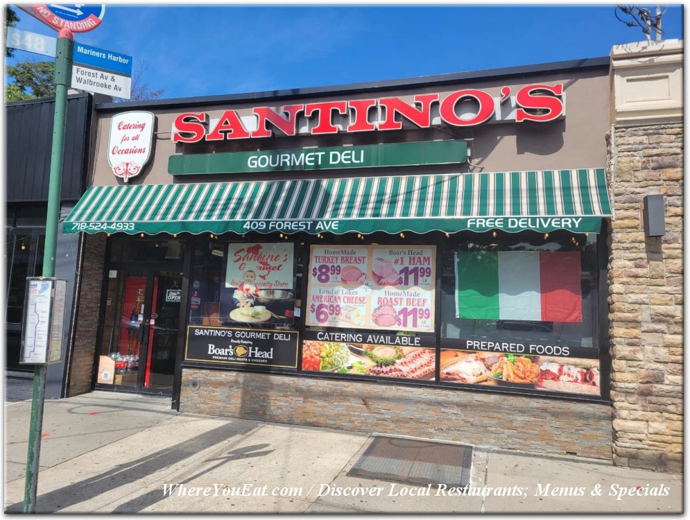 Santino’s Gourmet Deli Foods